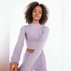 NWT TNA Thermal Mock Neck - Black